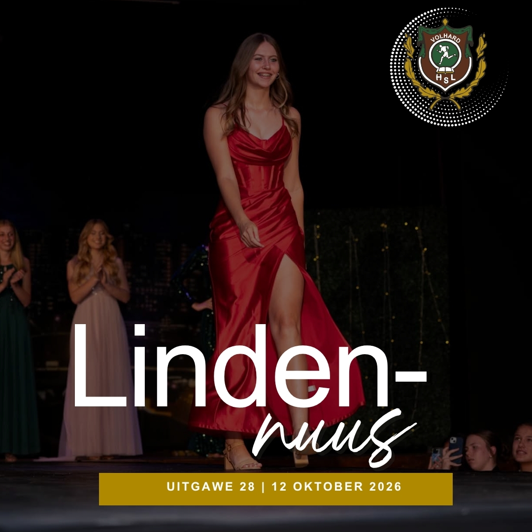 Lindennuus Uitgawe 28 | 12 Oktober 2026